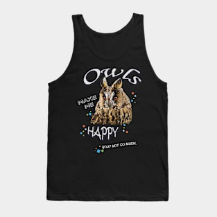 long owl Tank Top